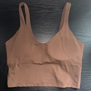 Lululemon Align V Neck Tank in Java